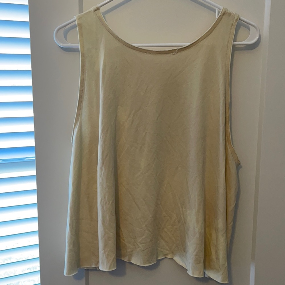 Cream Color Tank Top